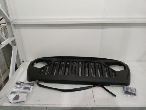 Extreme Off-Road JEEP Front Vader Grille - Compatible with 2018-2025 JEEP Wrangler JL & 2020-2025 Gladiator JT - MATTE Black (MODEL: ‎EOEG002_05) image 4