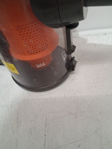 IWOLY 2-IN-1 BAGLESS STICK & HANDHELD CORDED VACUUM CLEANER - ORANGE/BLACK (MODEL: V600) image 5
