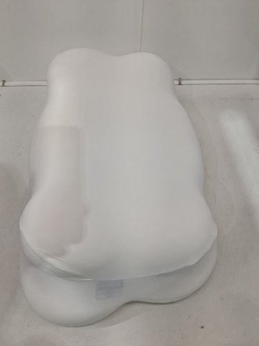 Mellow Sleep Cloud Align Ultimate Cooling Comfort Pillow - HIGH 11.8" x 19.7" x 4.3" -5.1" - White image 3