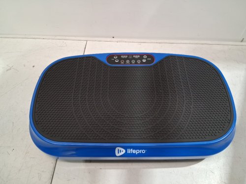 Lifepro Waver Mini Vibration Plate FOR WHOLE BODY for Weight Loss, Toning & Wellness - Max User Weight 260lb - BLUE AND BLACK - (MODEL: lp-wvrm-blu) image 4