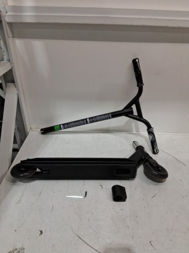 kids vokul pro stunt scooter - black/grey (model: triis2) image 3