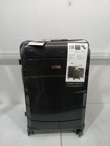 3PC Air Canada Optimum Hardside Spinner Rolling Luggage - 28", 24", 20" - Black image 2