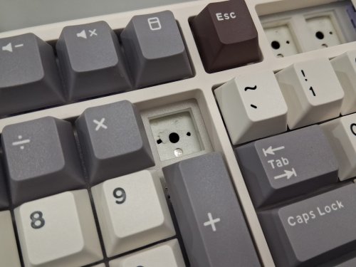 RK ROYAL KLUDGE L98 Wireless Mechanical Keyboard with Southpaw Numpad - Left-Handed Gasket Gaming Keyboard with Knob, 95% Hot Swappable Keyboard, BT/2.4G/USB-C, 8000mAh Battery - cream (model: rk l98) image 7