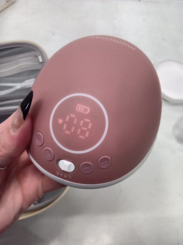Momcozy Breast Pump Hands Free Upgraded Mobile Flow M9 App Discreet Control with Personalized Multi-Modes & 15 Levels - COZY RED (model: bp223) image 8