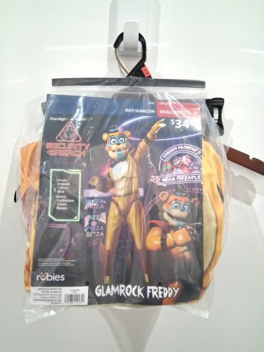 3PC KID'S RUBIES FIVE NIGHTS AT FREDDY'S - GLAMROCK FREDDY - SMALL (4-6) (STYLE: 703087) image 2