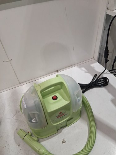 BISSELL Little Green Mini Corded Portable Carpet and Upholstery Deep Cleaner with Self-Cleaning Tough Stain Tool and Hydrorinse Tool (model: 4075B) image 5