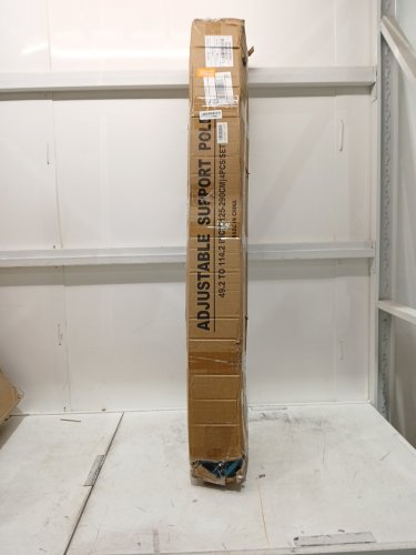 4pc MAXENIKIT ADJUSTABLE SUPPORT POLE TOOL/CABINET JACK - 49" to 114" - 200LBS MAX - BLUE (MODEL: MADG03-4) image 2