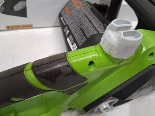 GREENWORKS ELECTRIC/CORDED CHAINSAW - 14" BLADE - 10.5A - GREEN (MODEL: 20222CA) image 5