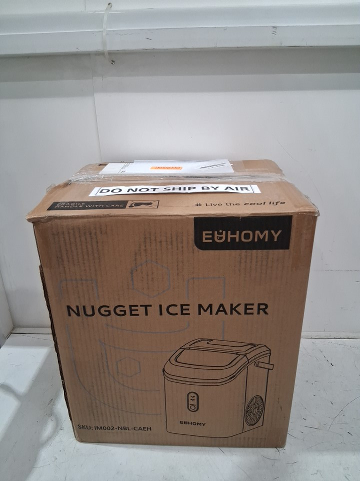 EUHOMY Countertop Ice Maker Machine - MAKES 26LB/Day - BLACK (MODEL: im-06d/IM001-Bbl-CAEH) image 2