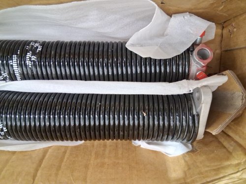 2PK Garage Door Torsion Springs - 0.218 x 2 x 26" - (Model: 218-2-26) image 3