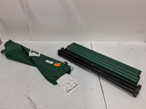 villey folding portable camping table - 16" x 19" x 16" - medium - aluminum/green (model : VY21005AE) image 2
