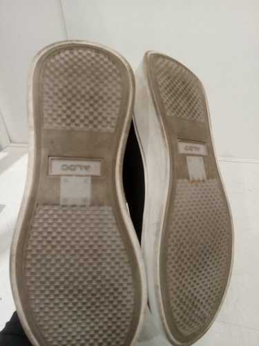 men's aldo Court Shoe sneaker - size 10 - black/white - (style : 3322510) image 3