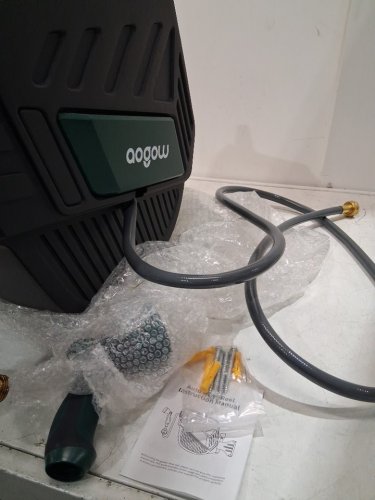 AOGOW retractable garden hose and reel - 100ft image 6