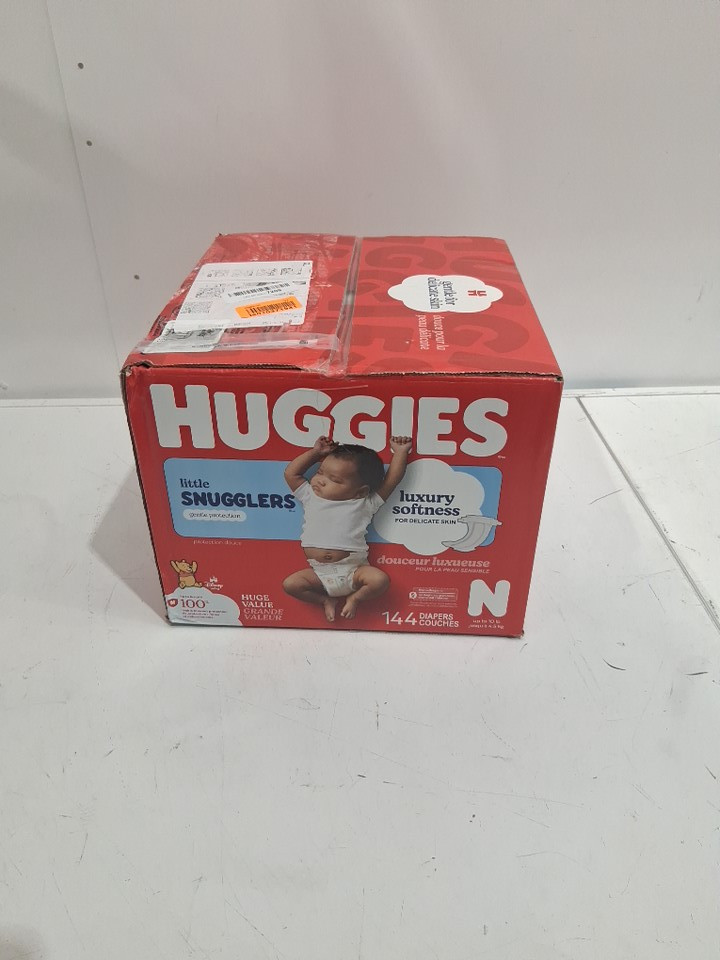 144PK Huggies Disney Baby Little Snugglers Baby Diapers - Size Newborn (up to 10lb) - disney Winnie the Pooh (model: 55737) image 2