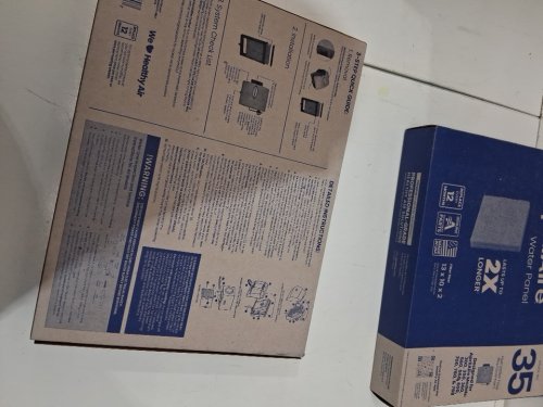 x2 AprilAire Humidifier water panel filter replacement - 13" x 10" x 2" (model: 35) image 3