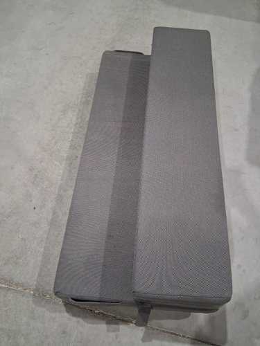 Foldable Mattress Camping Floor Cushion - 5ft x 7ft - dark grey image 4