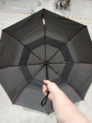 SHED RAIN Windpro Arc Umbrella - 46" - Black (Model: 1550207) image 2
