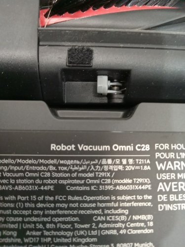 Eufy Omni C28 Robot Vacuum and Mop - 15000Pa Suction, Zero-Tangle, HydroJet Self Clean Roller Mop - Black - (Model: T211A110) image 15