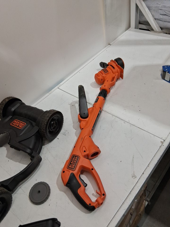 BLACK + DECKER 3-in-1 COMPACT ELECTRIC MOWER String Trimmer - 12" path - 6.5amp - ORANGE (MODEL: BESTA512CM) image 4