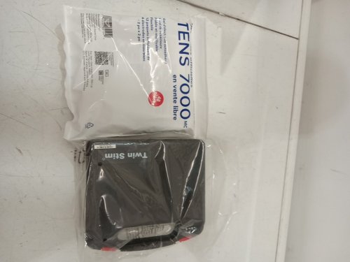 Twin stim tens & ems pain relief combo with carry case - black (MODEL: ‎DS2202) image 3