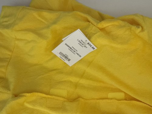 YOUTH DISGUISE POKÉMON PIKACHU ONE PIECE COSTUME - SIZE MEDIUM (7-8) - YELLOW image 3