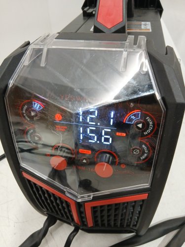 Yeswelder Gas Gasless Multiprocess MIG/Flux Cored/Lift TIG/Stick ARC Welder - 160A - Dual Voltage 110V/220V - Black/Red (Model: MIG-160) image 8