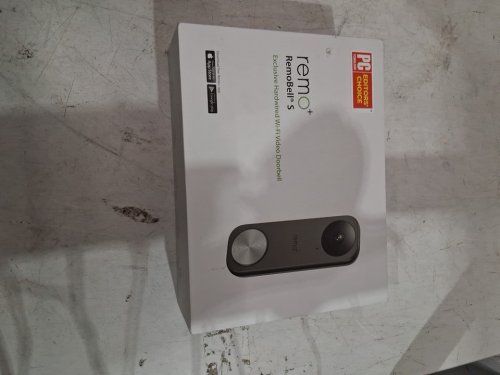 Remo+ RemoBell S WiFi Video Doorbell Camera with HD Video, Motion Sensor, 2-Way Talk, and Alexa Enabled - black image 2
