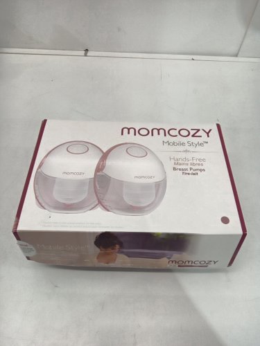 MOMCOZY MOBILE STYLE HANDS-FREE SLIM DOUBLE BREAST PUMP - COZY RED (MODEL: BP311) image 15