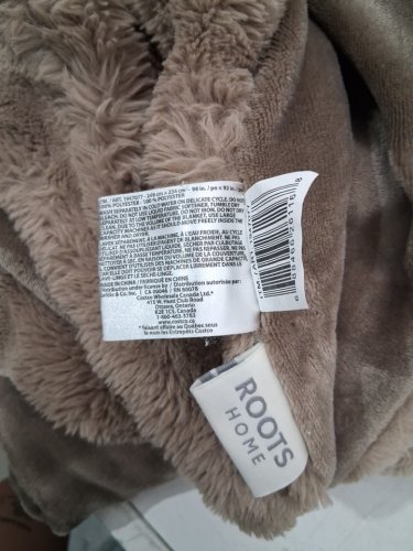 Roots home collection faux fur plush soft blanket - queen - brown (style : 1947077) image 5