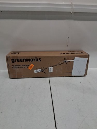 GREENWORKS CORDLESS STRING TRIMMER **TOOL ONLY** - 12" PATH 40V - GREEN/BLACK (MODEL: STF309/STF311) image 2
