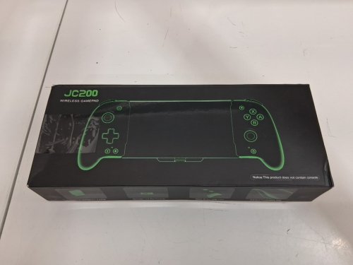 WIRELESS GAMEPAD CONSOLE NOT INCLUDED - RGB FLASHLIGHT - BLACK (MODEL: JC200) image 3