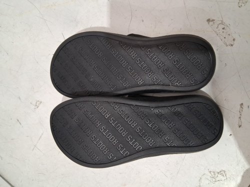 WOMEN'S ROOTS FLIP FLOPS - 8 - BLACK (STYLE: 6220008) image 3