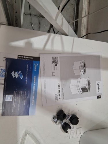 Midea cube smart wifi dehumidifier, compatible with alexa - 50 pint - 4,500 sq. ft - white (model: mad50s1qwt-A) image 8
