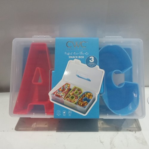 4PC Cook with Color 3 Compartment ABC Snack Box (MODEL: BTCTG2) image 2