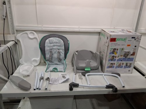 ingenuity full course convertible 6-in-1 highchair - 6m-5y - astro/grey (model: 13108) image 2
