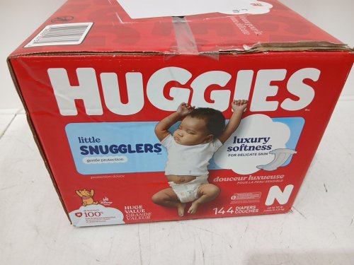 144PK Huggies Disney Baby Little Snugglers Baby Diapers - Size Newborn (upto 10lbs) - disney Winnie the Pooh (model: 5573703) image 2
