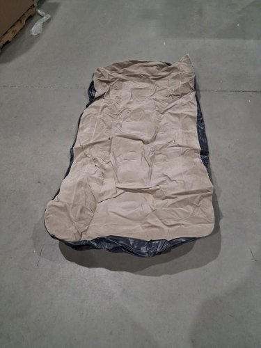 IDOO inflatable air mattress with built in pump - TWIN - 18" - grey (model: ht-638) image 2