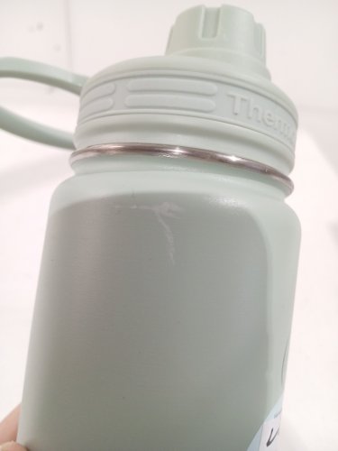 THERMOFLASK DOUBLE WALL VACUUM INSULATED STAINLESS STEEL BOTTLE - 24OZ - green image 4