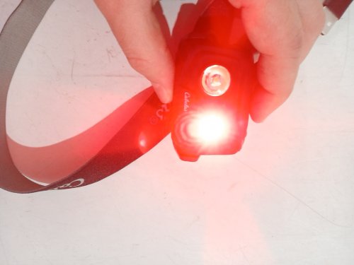 RGB RECHARGEABLE HEADLAMP - 350LM - BLACK (MODEL: CABR350) image 4