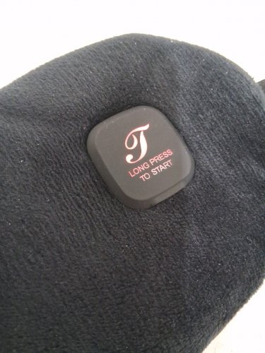 Telepepe Rechargeable Heated Eye Mask - 1000mAh - Black (Model: TE-HE630) image 4
