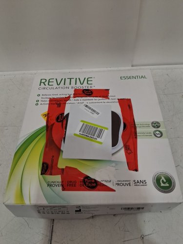 REVITIVE ESSESNTIAL CIRCULATION BOOSTER WITH ELECTRODE PADS - GREEN/WHITE (MODEL: ‎5827-RLV-CA) image 2
