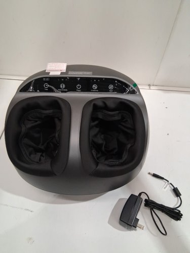 RENPHO shiatsu FOOT MASSAGER with heat and COMPRESSION - BLACK (MODEL: rf-fm059r/rf-fm059r-h) image 5