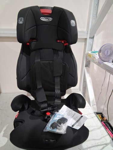 GRACO C20 TRANZITIONS 3-IN-1 HARNESS BOOSTER CAR SEAT - 100LBS CAP - BLACK (MODEL: 2035724) image 3