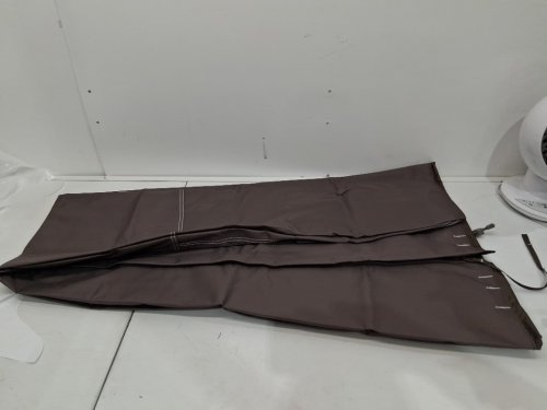 CLASSIC ACCESSORIES RAVENNA WATER RESISTANT PATIO UMBRELLA COVER - 6FT long - fits 11ft round or 8ft square umbrellas - grey (model: 55-159-015101-EC) image 3