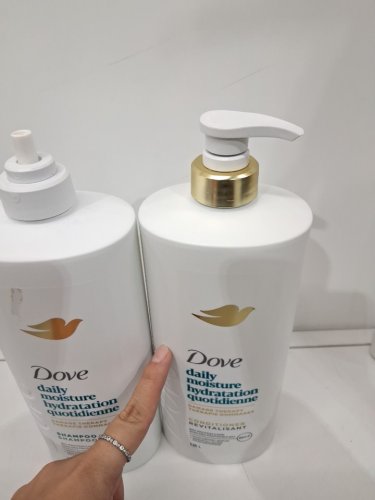 2PC DOVE SAILY MOISTURE DAMAGE THERAPY SHAMPOO AND CONDITIONER - 1.18L EACH image 5