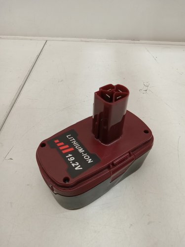 POWER TOOL BATTERY FOR CRAFTSMAN DRILL BATTERY REPLACEMENT - 19.2V/5.0Ah - BLACK/RED (MODEL: 130211004) image 4