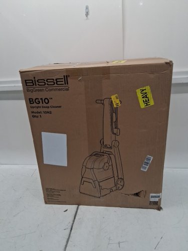 Bissell BG10 BigGreen Commercial Deep Cleaning 2 Motor Floor Finishing Machine - GREY/green (Model: 10N2) image 2