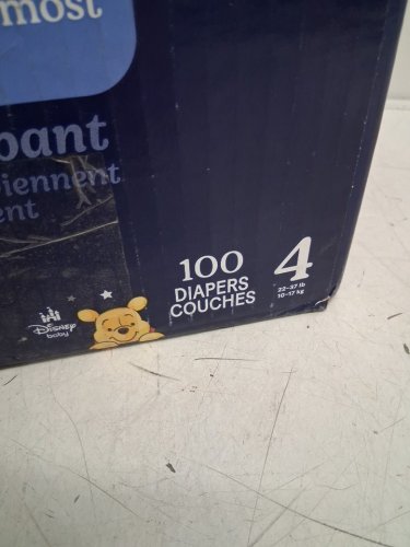 100PK huggies extra absorbent overnites - size 4 - winnie the pooh image 4