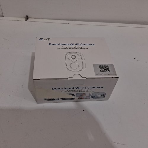 Outdoor Wireless Security Camera - 2k hd, WiFi, Colour Night Vision, AI/PIR Detection, 2-Way Talk, Cloud/SD storage, Weatherproof, Battery Powered - white (model: cb54) image 2