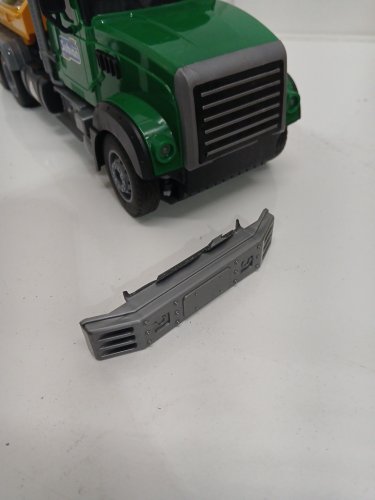 28PC REMOTE CONTROL GARBAGE TRUCK WITH 2 LOADER TRASH CANS, 4 CHANNEL RECYCLING TRUCK WITH LIGHTS & SOUNDS - 2.4GHZ - MULTICOLOUR (MODEL: YDL879-M7) image 3